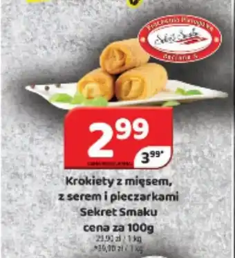 Krokiety z mięsem z serem i pieczarkami Sekret Smaku 100g