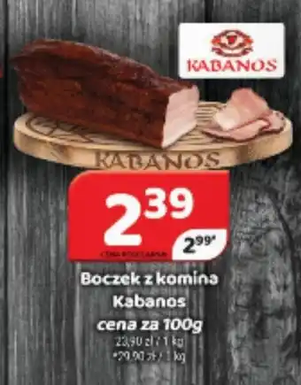 Delfin Boczek z komina Kabanos 100g oferta