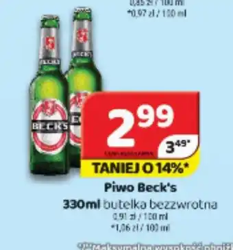 Delfin Piwo Beck's 330ml oferta