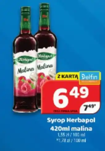 Delfin Syrop Herbapol 420ml oferta