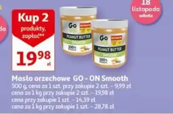 Masto orzechowe GO-ON Smooth 500 g,