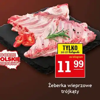 Gram Market Żeberka wieprzowe trójkąty 1kg oferta