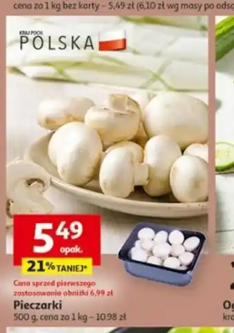Auchan Pieczarki 500g oferta