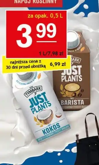 Gram Market TYMBARK JUST PLANTS 0,5l oferta
