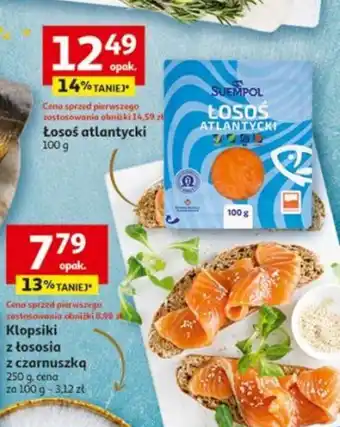 Auchan Łosoś atlantycki 100 g oferta