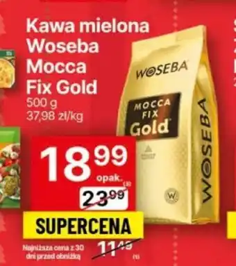 Delikatesy Centrum Kawa mielona Woseba Mocca Fix Gold 500g oferta