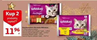 Auchan Karma mokra dla kota Whiskas 4 x 85g oferta