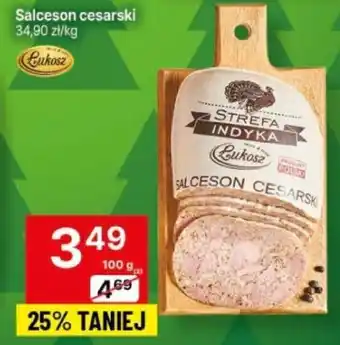 Delikatesy Centrum Salceson cesarski Łukosz 100g oferta