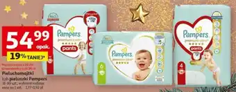 Auchan Pieluchomajtki lub pieluszki Pampers oferta