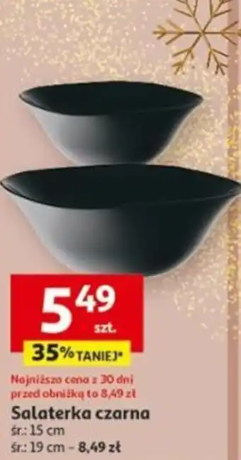 Auchan Salaterka czarna oferta