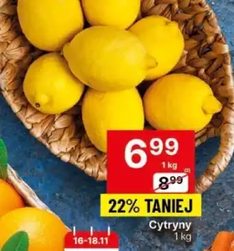 Delikatesy Centrum Cytryny 1 kg oferta