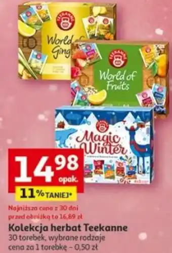 Auchan Kolekcja herbat Teekanne oferta