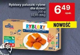 Delikatesy Centrum Rybloxy paluszki rybne dla dzieci 200 g oferta
