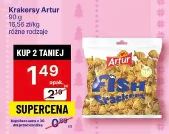 Delikatesy Centrum Krakersy Artur 90 g oferta