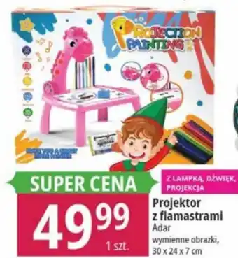 E.Leclerc Projektor z flamastrami oferta