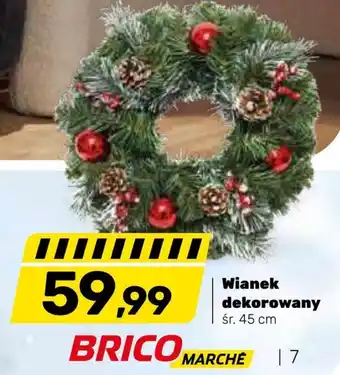 Bricomarche Wianek dekoracyjny oferta