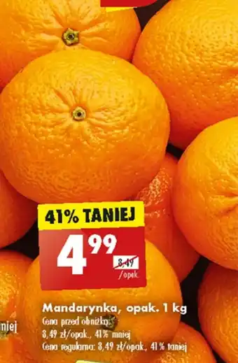 Biedronka Mandarynki oferta
