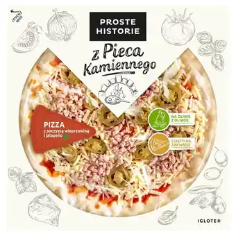 Arhelan Proste historie z pieca kamiennego pizza z soczystą wieprzowiną i jalapeño 320 g oferta