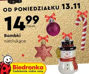 Biedronka Bombki oferta