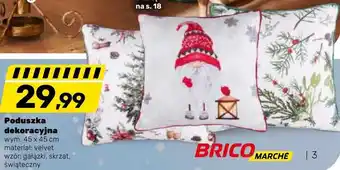 Bricomarche Poduszka dekoracyjna oferta