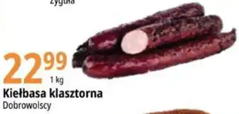 E.Leclerc Kiełbasa klasztorna 1 kg oferta