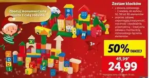 Lidl Zestaw klocków oferta