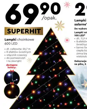 Biedronka Lampki led oferta