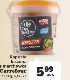 Carrefour Kapusta kiszona oferta