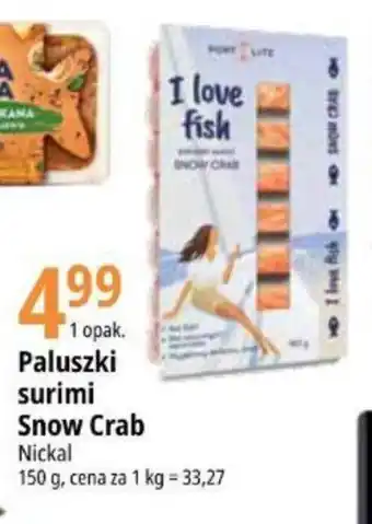 E.Leclerc Paluszki surimi Snow Crab 150 g oferta