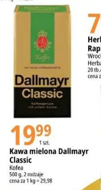 E.Leclerc Kawa mielona Dallmayr Classic 500 g oferta