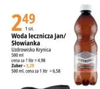E.Leclerc Woda lecznicza Jan/ Słowianka 500 ml oferta