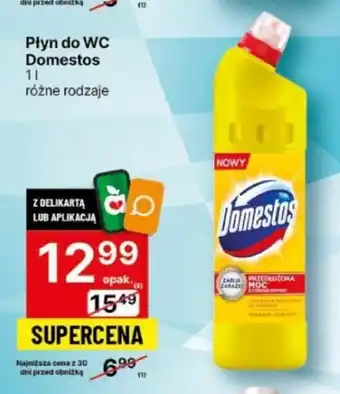 Delikatesy Centrum Płyn do WC Domestos 1 l oferta