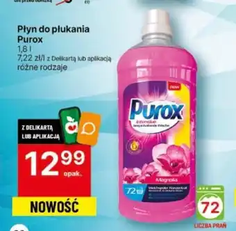 Delikatesy Centrum Płyn do płukania Purox 1,8 l oferta