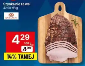 Delikatesy Centrum Szynka nie ze wsi KABANOS 100 g oferta