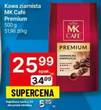 Delikatesy Centrum Kawa ziarnista MK Café Premium 500 g oferta