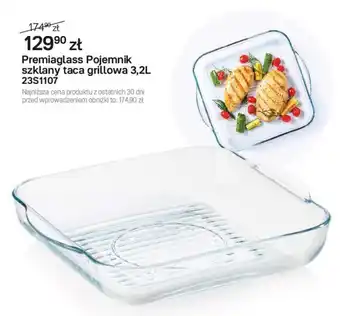 Tupperware Premiaglass Pojemnik szklany taca grillowa 3,2L oferta