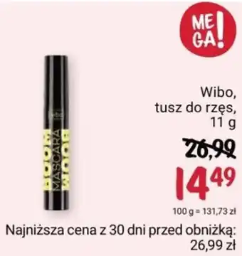 Rossmann Wibo tusz do rzęs 11g oferta