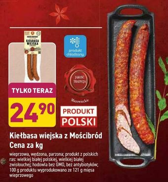 ALDI Kiełbasa wiejska z Mościbród oferta
