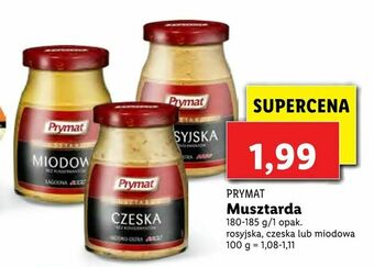 Lidl Musztarda oferta