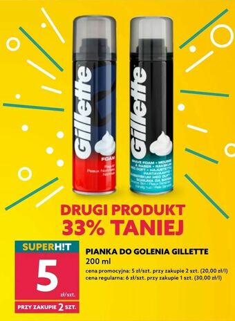 Dealz PIANKA DO GOLENIA GILLETTE oferta