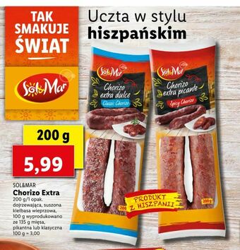 Lidl Chorizo Extra oferta