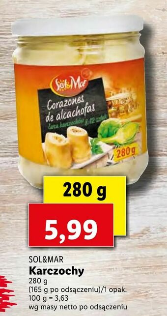 Lidl Karczochy oferta