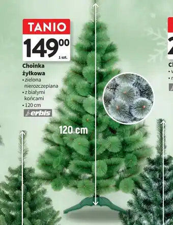 Intermarche Choinka żyłkowa wys.120cm oferta