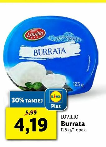 Lidl Burrata oferta
