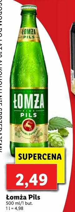 Lidl Łomża Pils oferta