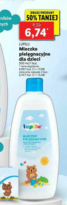 Lidl Mleczko pielęgnacyjne dla dzieci oferta
