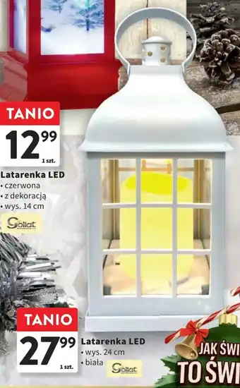 Intermarche Latarenka LED wys. 24cm oferta