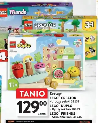 Intermarche Zestaw LEGO Creator, Duplo, Friends oferta