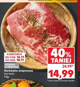 Kaufland Karkówka wieprzowa 1kg oferta