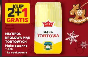 Kaufland MŁYNPOL KRÓLOWA MĄK TORTOWYCH Mąka pszenna T-400 1kg oferta
